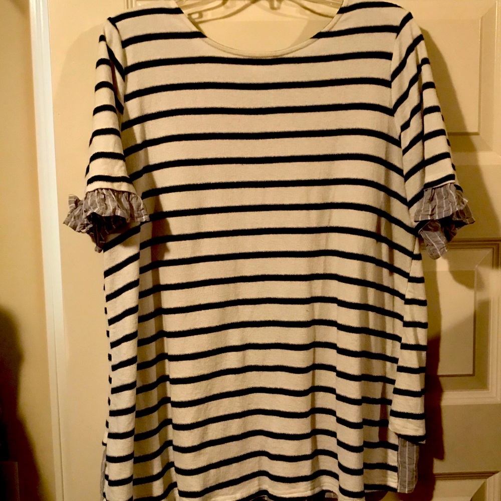 Easel Multi Pattern/Fabric Top - image 1